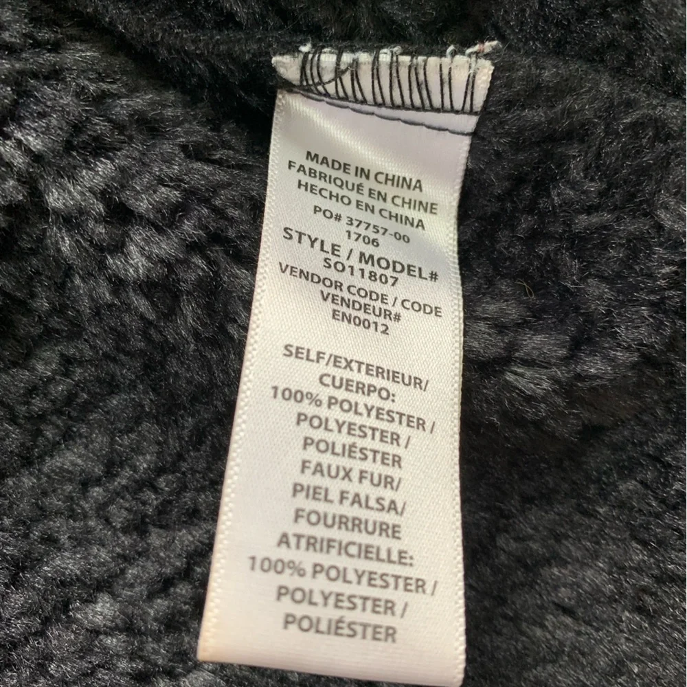 SPLENDID Black Teddy Jacket size medium - Picture 7 of 8